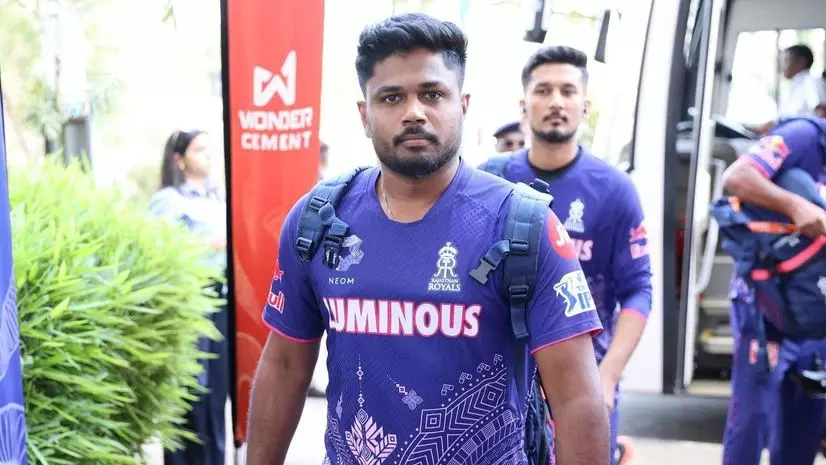 Sanju Samson Reacts to CSK Rumours for IPL 2026 After Ashwin Jokes About ‘Trading Himself’ Amid RR Exit Talk Sanju Samson Reacts to CSK Rumours for IPL 2026 After Ashwin Jokes About ‘Trading Himself’ Amid RR Exit Talk