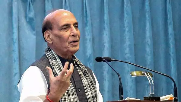 ‘We’re the boss of all’: Rajnath Singh takes veiled swipe at Donald Trump over tariffs