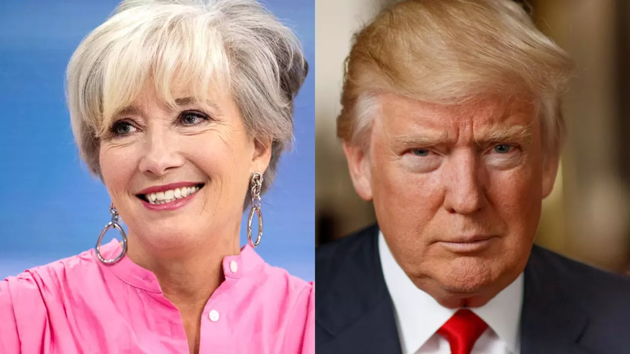 Emma Thompson Says Donald Trump Once Called Her After “Stalking” Her Trailer