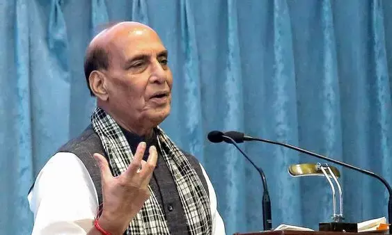 ‘We’re the boss of all’: Rajnath Singh takes veiled swipe at Donald Trump over tariffs