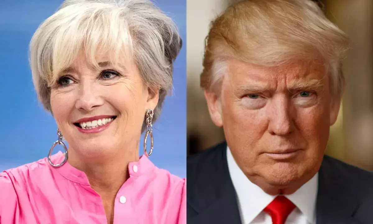 Emma Thompson Says Donald Trump Once Called Her After “Stalking” Her Trailer