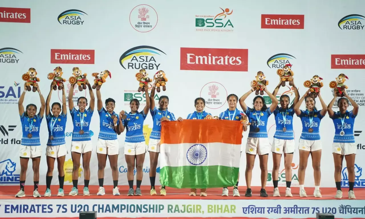 India Womens Rugby Team Creates History with Bronze Medal at Home Championship