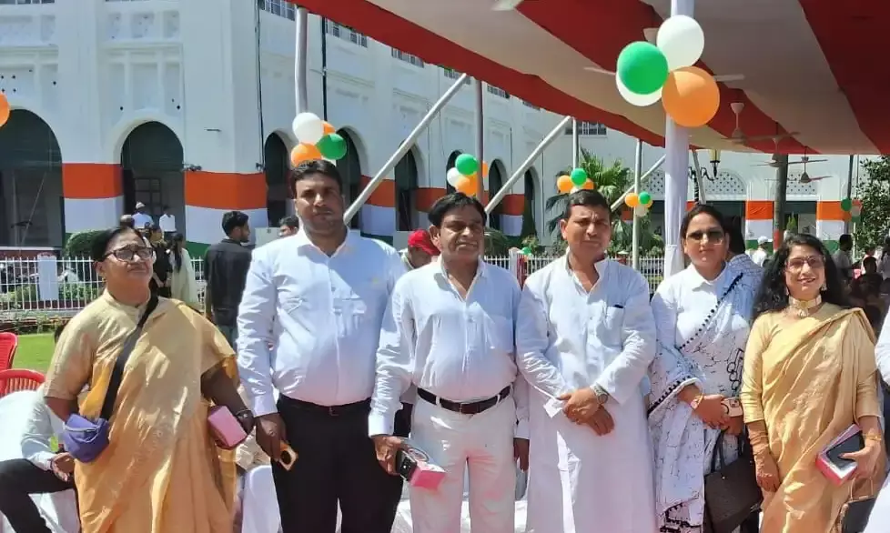Patna High Court Advocates Celebrate 79th Independence Day with Flag Hoisting Ceremony