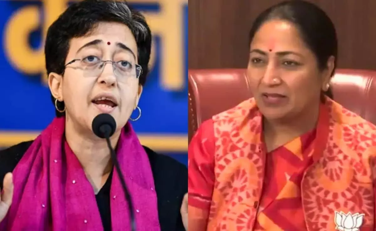 Delhi Opposition Leader Atishi Raises Water Shortage Concerns with CM Rekha Gupta