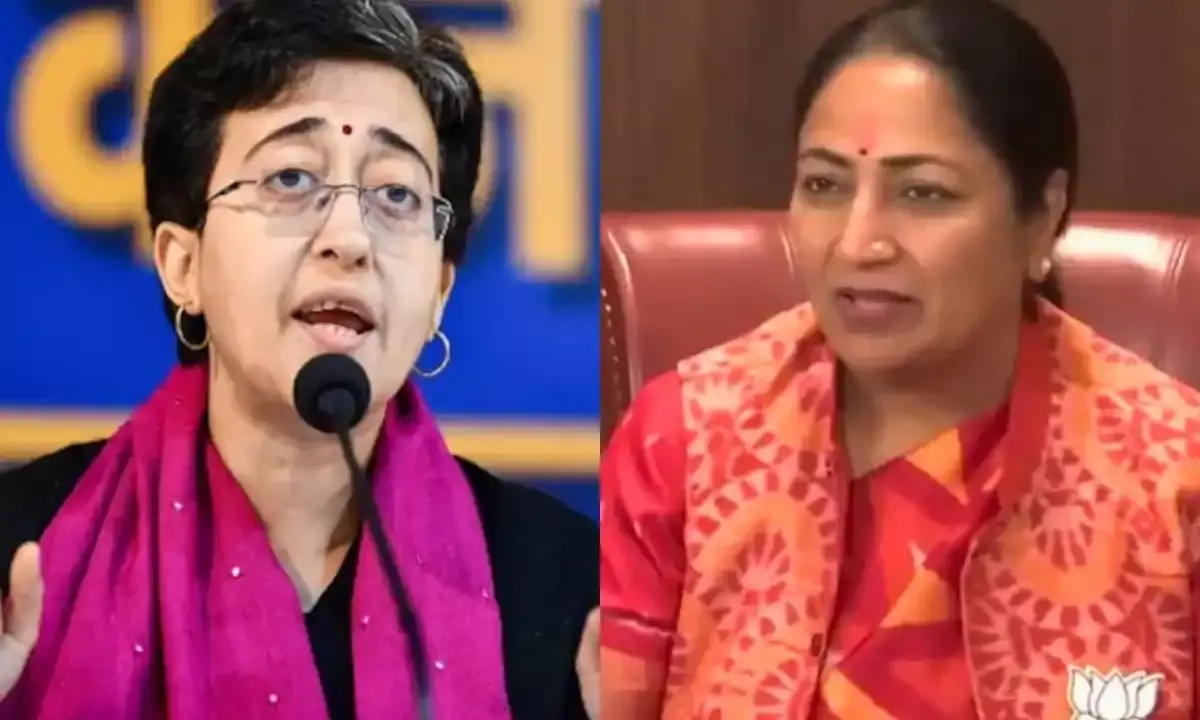 Delhi Opposition Leader Atishi Raises Water Shortage Concerns with CM Rekha Gupta