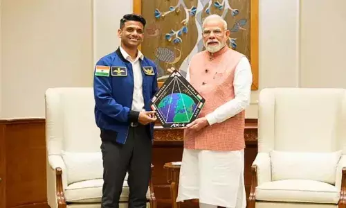 PM Modi Meets Astronaut Shubhanshu Shukla, Hails His Historic Space Journey PM Modi Meets Astronaut Shubhanshu Shukla, Hails His Historic Space Journey
