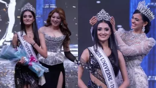 Rajasthans Manika Vishwakarma Crowned Miss Universe India 2025