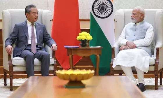 Chinese Foreign Minister Wang Yi Meets PM Modi, Delivers Xi Jinpings SCO Summit Invitation