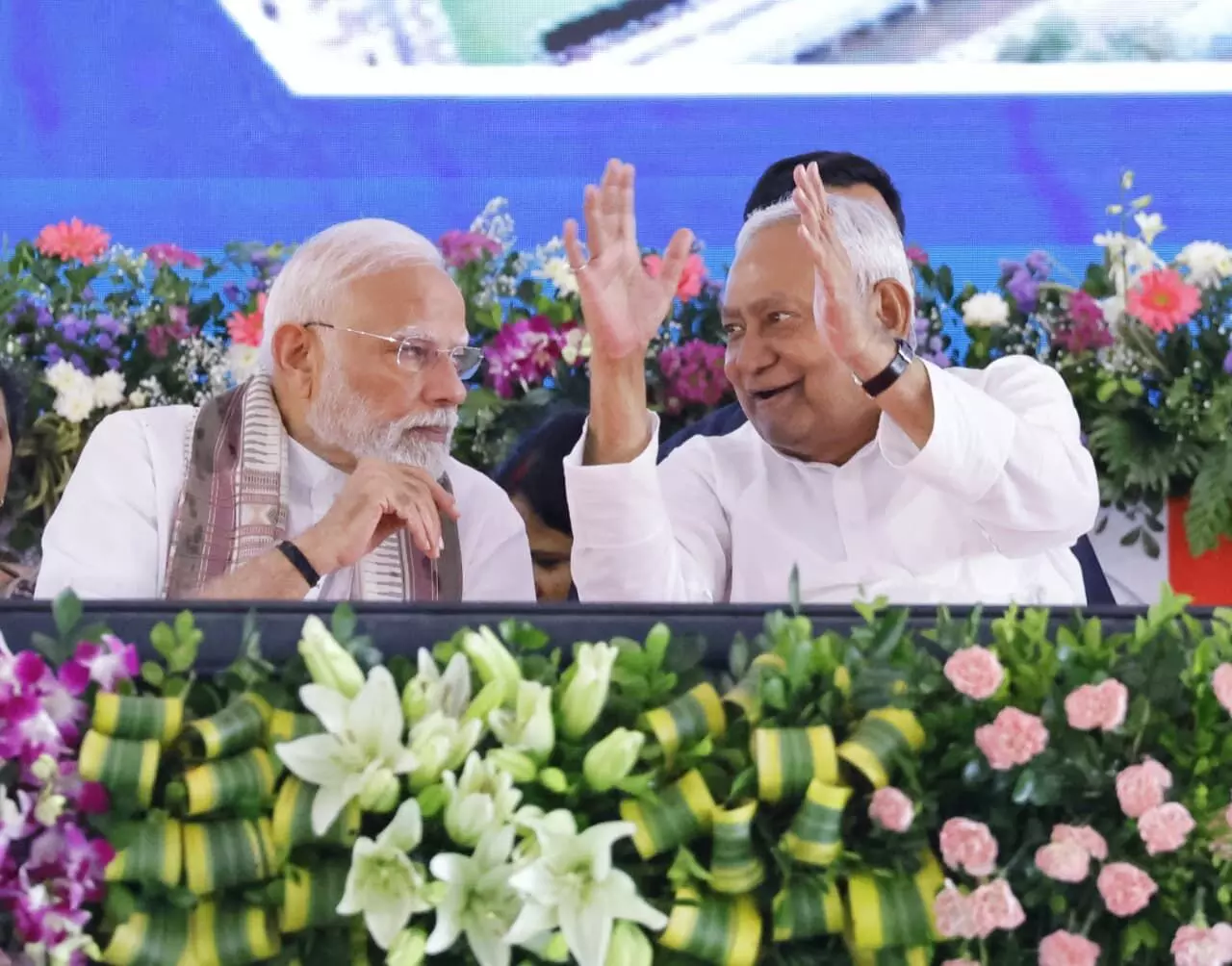 RJD Faces Major Jolt as Two MLAs Share Stage with PM Modi at Bodh Gaya Rally