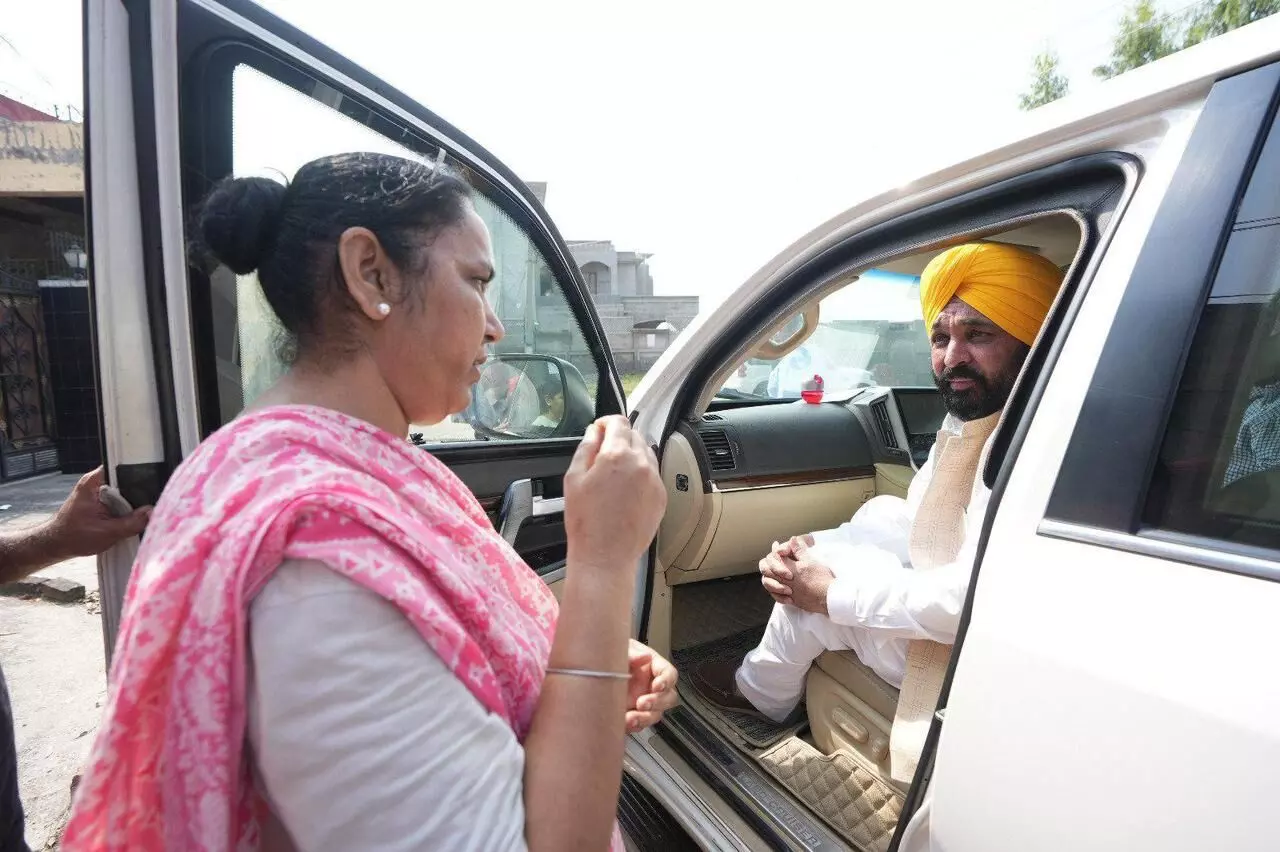 Bhagwant Mann Govt Deploys 8 Ministers for Punjab Flood Relief, Orders Crop Survey