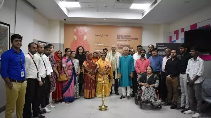 Contemporary Art Exhibition Opens at Patna Passport Seva Kendra