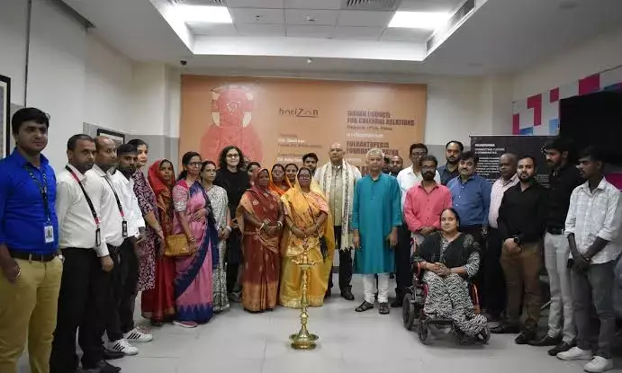 Contemporary Art Exhibition Opens at Patna Passport Seva Kendra