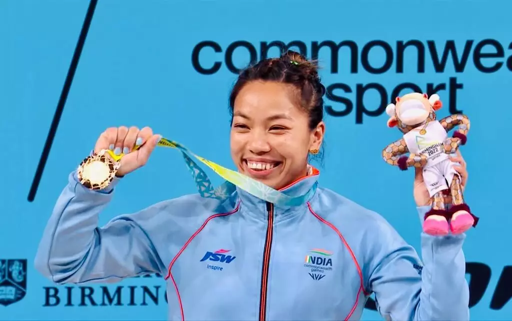 Mirabai Chanu Wins Gold at Commonwealth Weightlifting Championships in Ahmedabad
