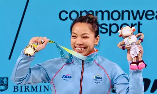 Mirabai Chanu Wins Gold at Commonwealth Weightlifting Championships in Ahmedabad