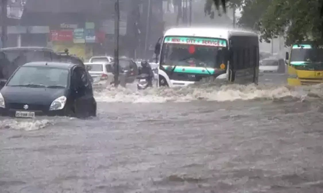 One dead, several areas flooded in Guwahati after heavy rains