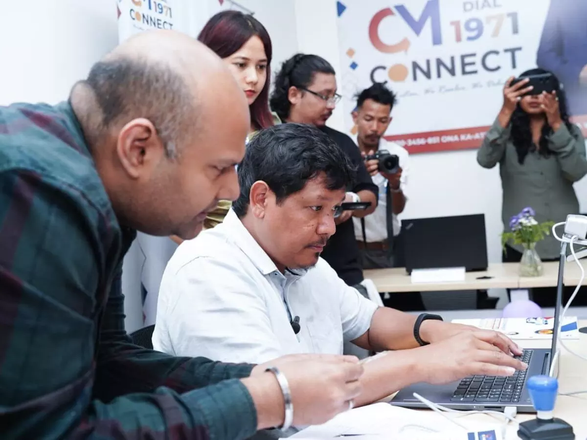 Meghalaya CM Conrad Sangma inaugurates CM Connect Centre in West Garo Hills