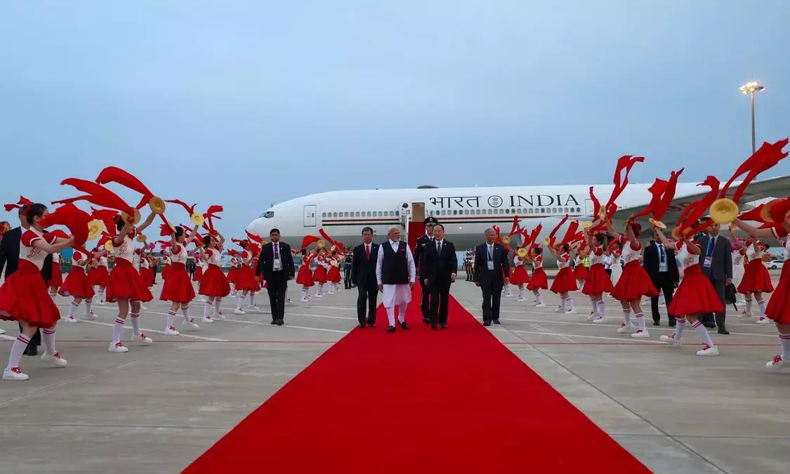 PM Modi arrives in Tianjin to attend SCO Summit 2025