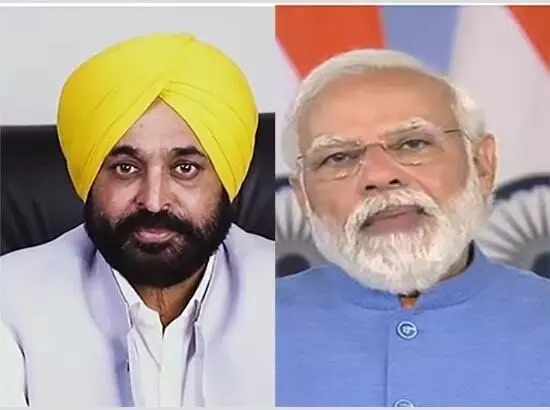 Punjab CM Bhagwant Mann Urges PM Modi to Release Rs 60,000 Crore Flood Relief Funds