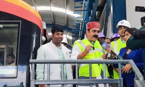 Patna Metro speeds ahead: Minister Jiwesh Kumar inspects depot and Zero Mile station