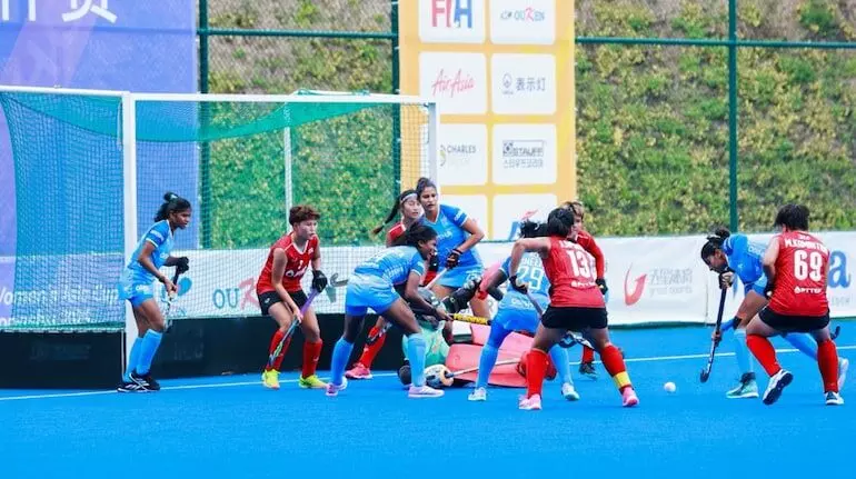 India Thrash Thailand 11-0 in Women’s Asia Cup Opener