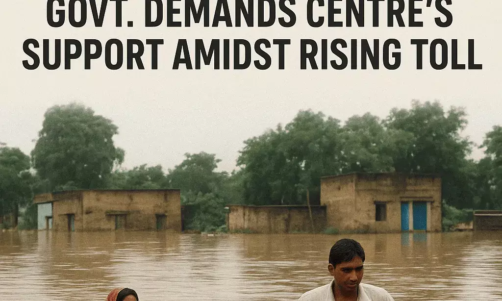 Punjab Battles Worst Floods in 50 Years; Govt. Demands Centre’s Support Amidst Rising Toll