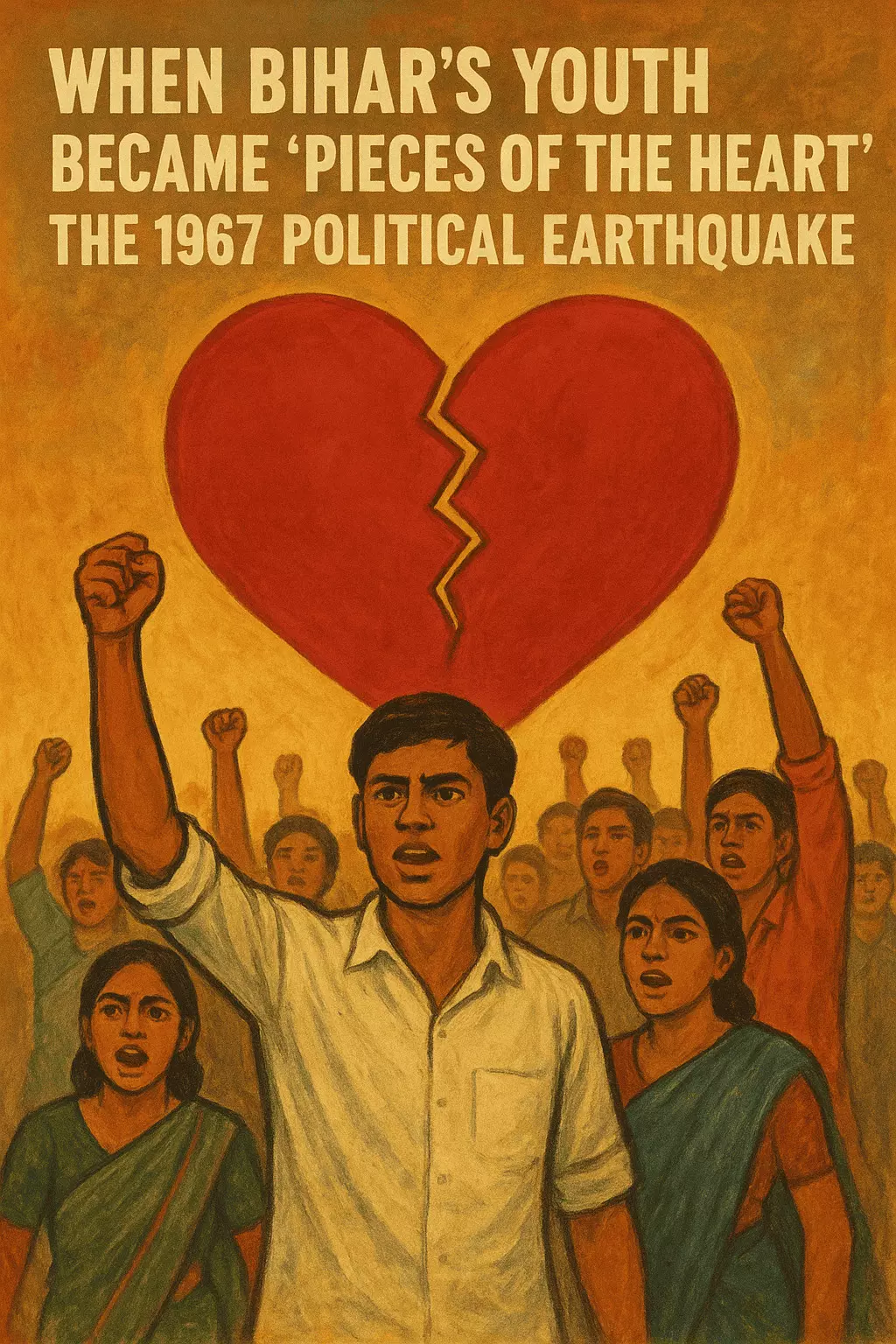 When Bihar’s Youth Became “Pieces of the Heart” — The 1967 Political Earthquake