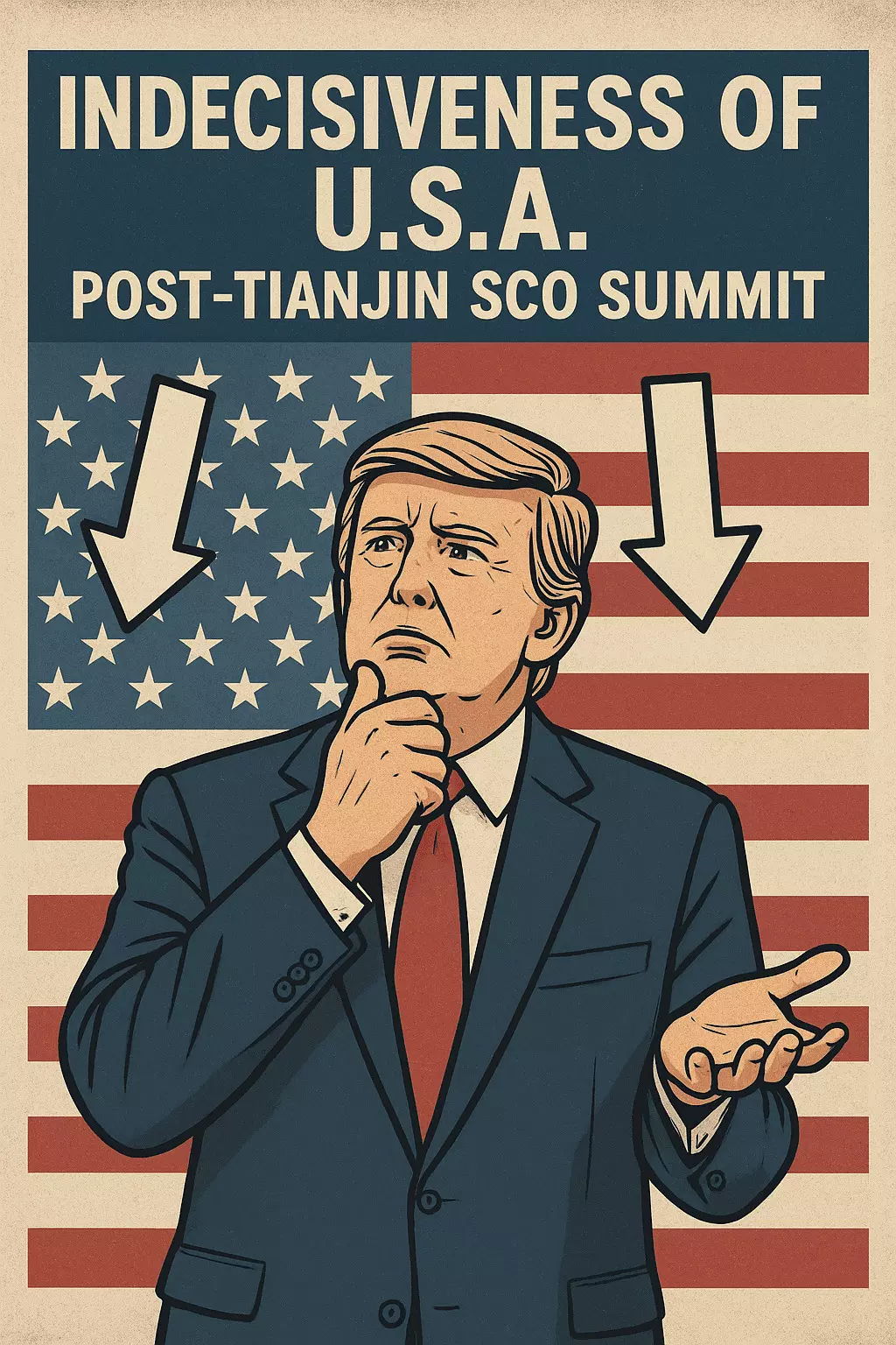 Indecisiveness of U.S.A., Post-Tianjin S.C.O. Summit
