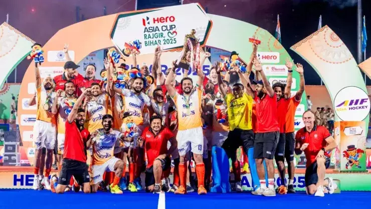 Bihar CM Nitish Kumar Announces ₹10 Lakh Reward for Asia Cup-Winning Indian Hockey Team