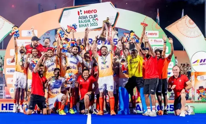Bihar CM Nitish Kumar Announces ₹10 Lakh Reward for Asia Cup-Winning Indian Hockey Team