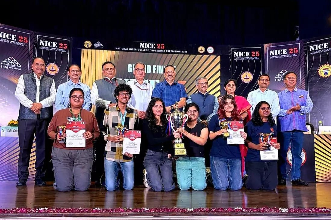 IIT Delhi Duo Wins NICE 2025 Crossword Championship, Extending IIT’s Winning Streak