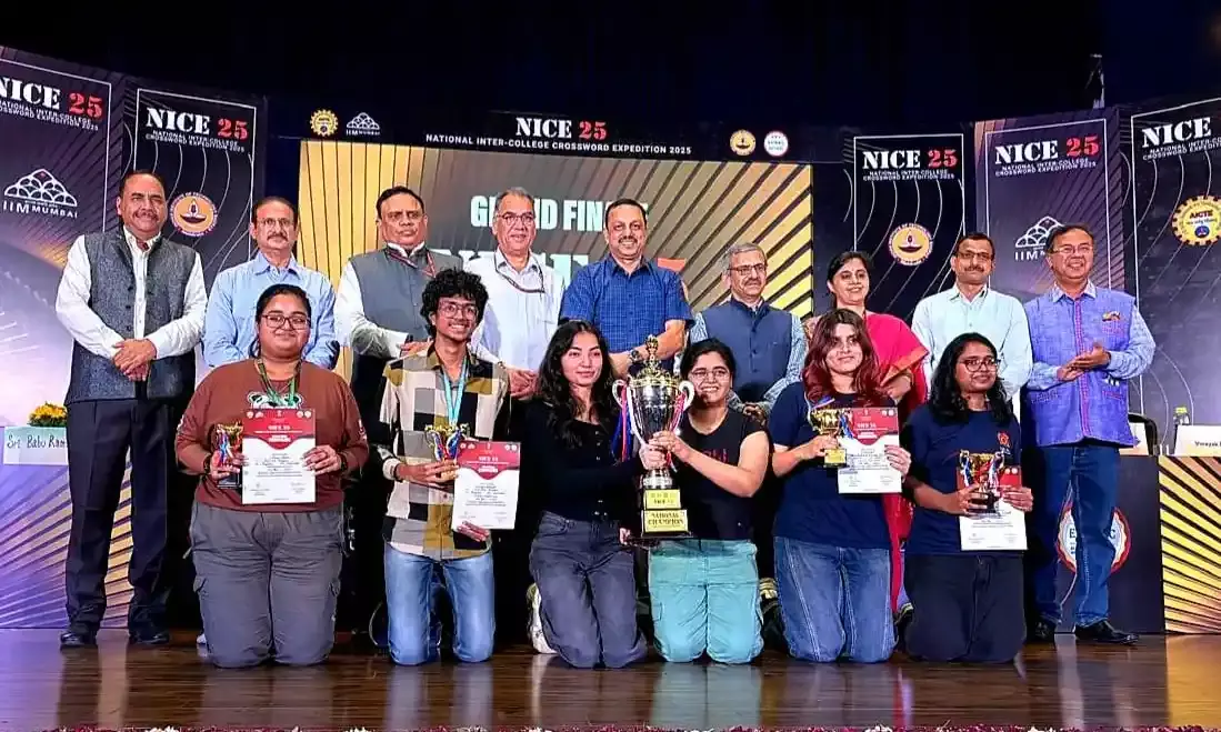 IIT Delhi Duo Wins NICE 2025 Crossword Championship, Extending IIT’s Winning Streak