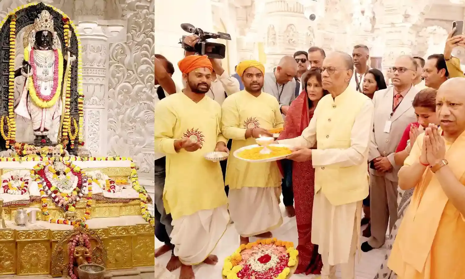 Mauritius PM Navin Ramgoolam Offers Prayers at Ram Mandir in Ayodhya