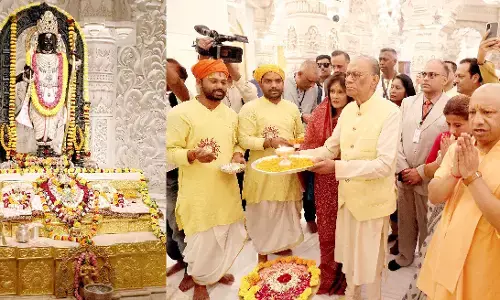Mauritius PM Navin Ramgoolam Offers Prayers at Ram Mandir in Ayodhya