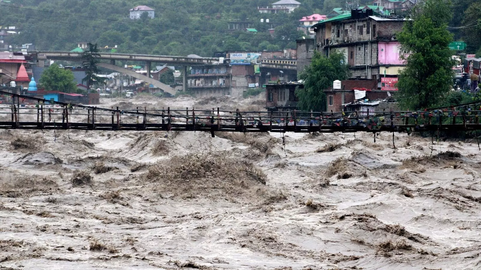 Heavy Rains Trigger Landslides, Floods in Himachal and Uttarakhand, Killing Three in Mandi