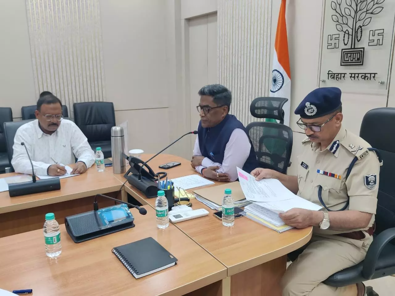 Bihar Govt Reviews Security Plan for Peaceful Durga Puja