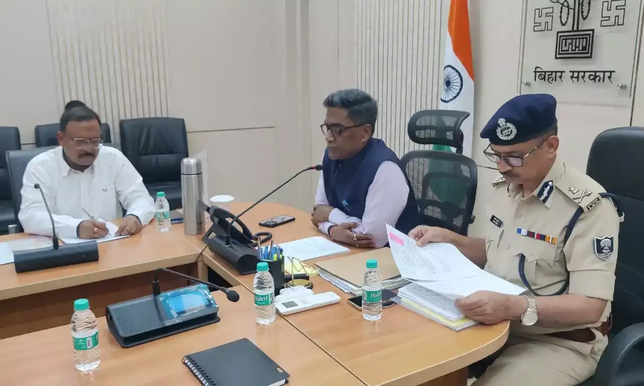 Bihar Govt Reviews Security Plan for Peaceful Durga Puja