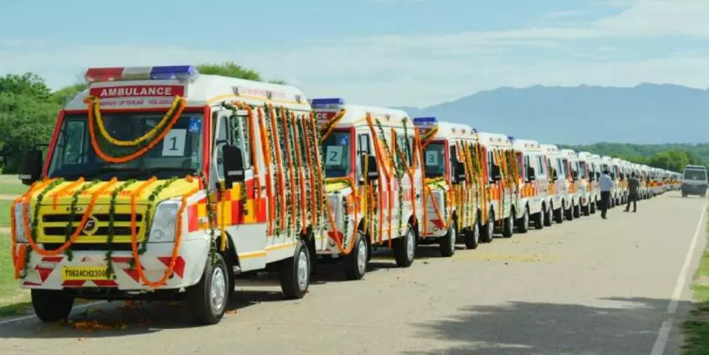 Mann Govt Strengthens Punjab’s Ambulance Network for Emergencies Mann Govt Strengthens Punjab’s Ambulance Network for Emergencies