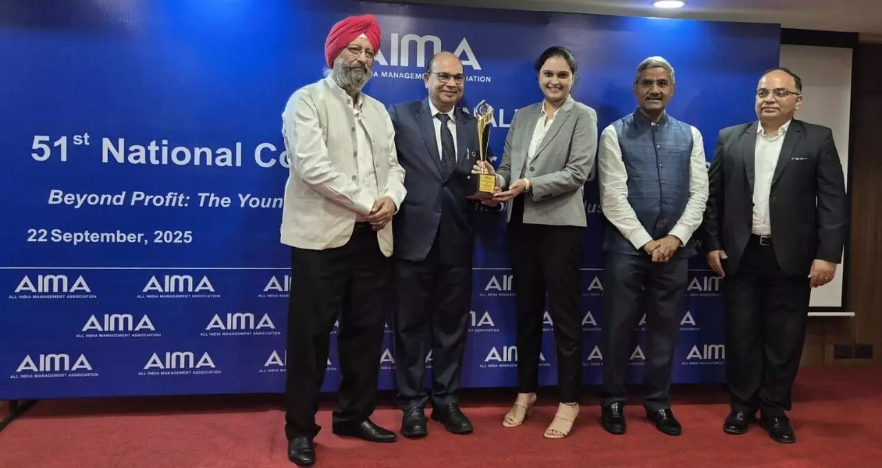 Samriddhi of Patna Wins AIMA National Young Manager Award 2025