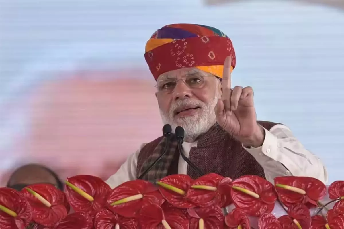 PM Modi Unveils ₹1.22 Lakh Crore Projects in Rajasthan