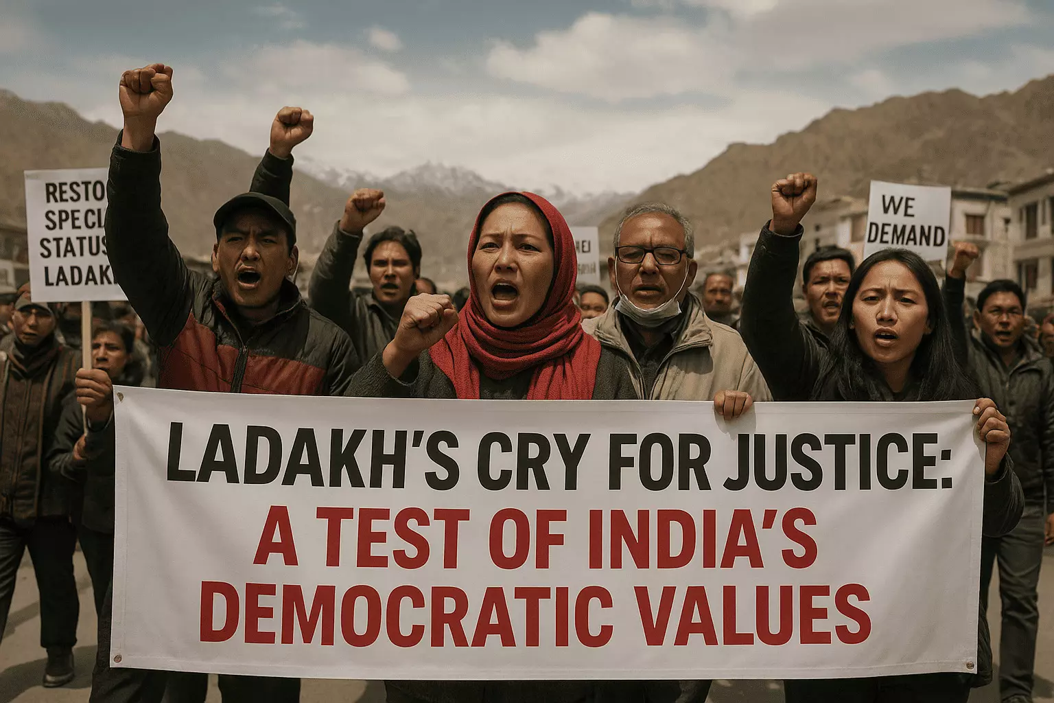 Ladakh’s Cry for Justice: A Test of India’s Democratic Values