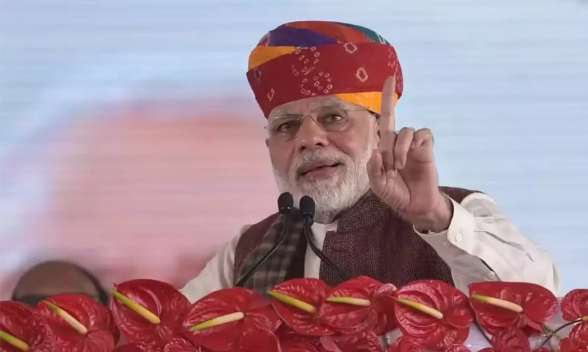 PM Modi Unveils ₹1.22 Lakh Crore Projects in Rajasthan