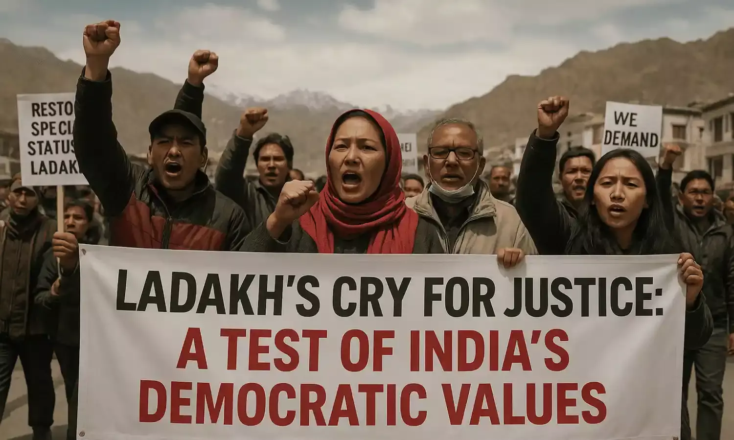 Ladakh’s Cry for Justice: A Test of India’s Democratic Values