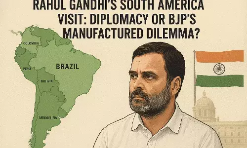 Rahul Gandhi’s South America Visit: Diplomacy or BJP’s Manufactured Dilemma?