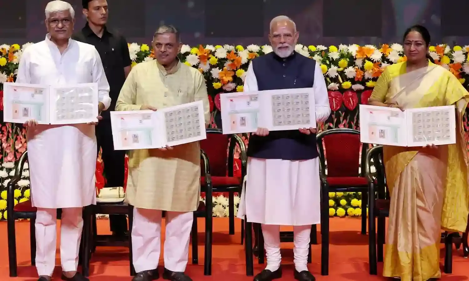 RSS Centenary: PM Modi Unveils ₹100 Coin, Stamp in New Delhi