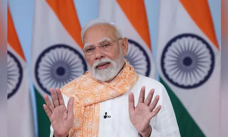 PM Modi Calls Discrimination a Big Challenge Within Hindu Society, Lauds RSS Role in Social Reform