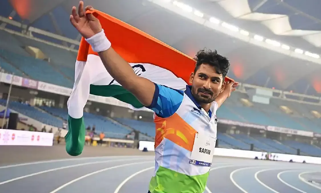 Double Gold for India at World Para Athletics: Sumit Antil, Sandip Singh Sargar Shine in Javelin