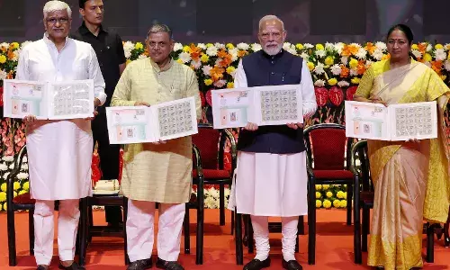 RSS Centenary: PM Modi Unveils ₹100 Coin, Stamp in New Delhi