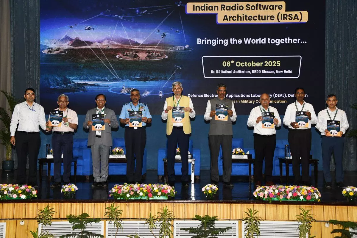 DRDO, Tri-Services Launch Indian Radio Software Architecture (IRSA) 1.0 to Boost Military Communication Interoperability