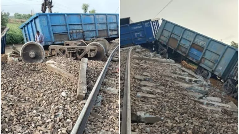 Over 35 Wagons of Goods Train Derailed in Rajasthan’s Sikar District, No Casualties Reported