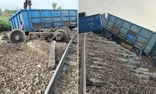 Over 35 Wagons of Goods Train Derailed in Rajasthan’s Sikar District, No Casualties Reported Over 35 Wagons of Goods Train Derailed in Rajasthan’s Sikar District, No Casualties Reported